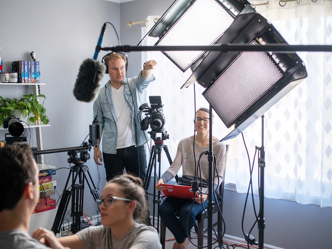 A Quotable Pictures shoot in progress