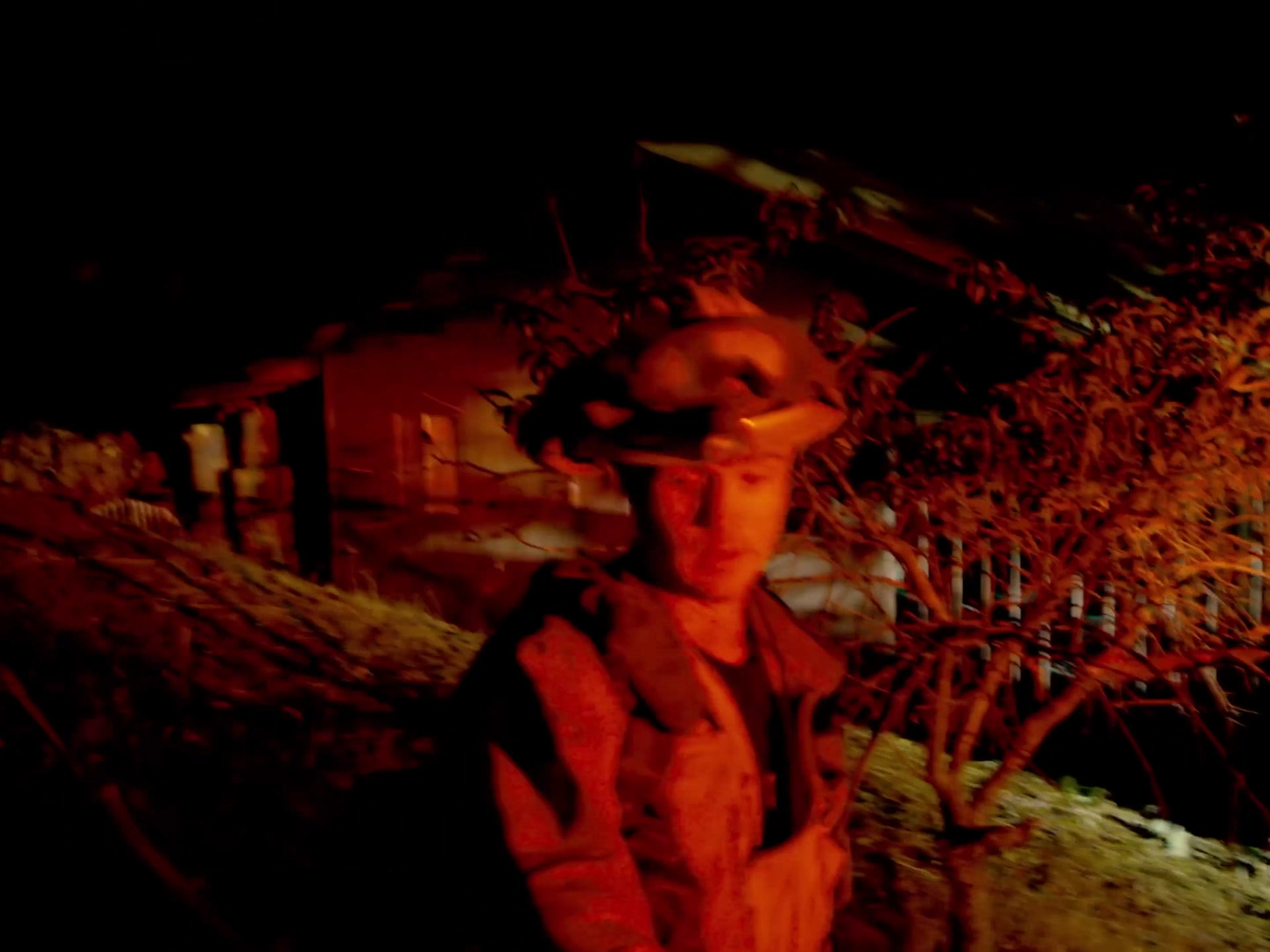 Fireline: After dark — On the fire line