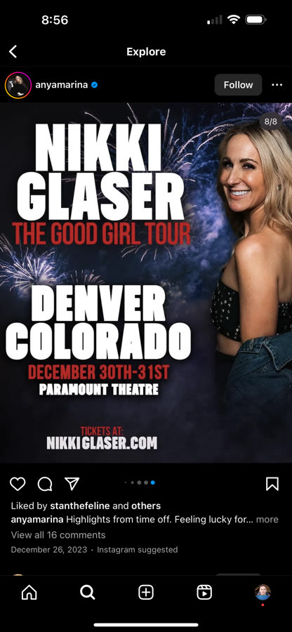 Nikki Glaser — Press & promo