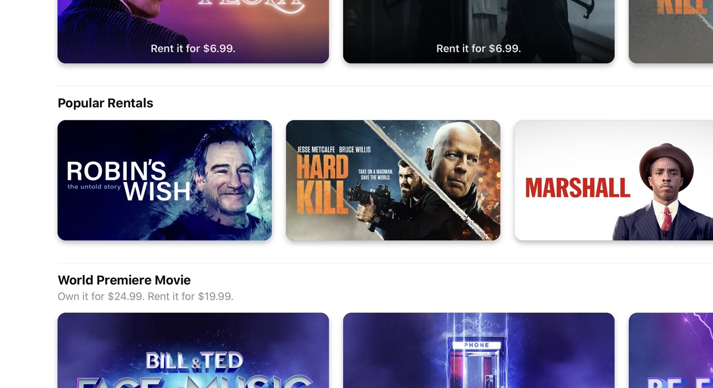 Robin's Wish — Apple TV · Popular Rentals
