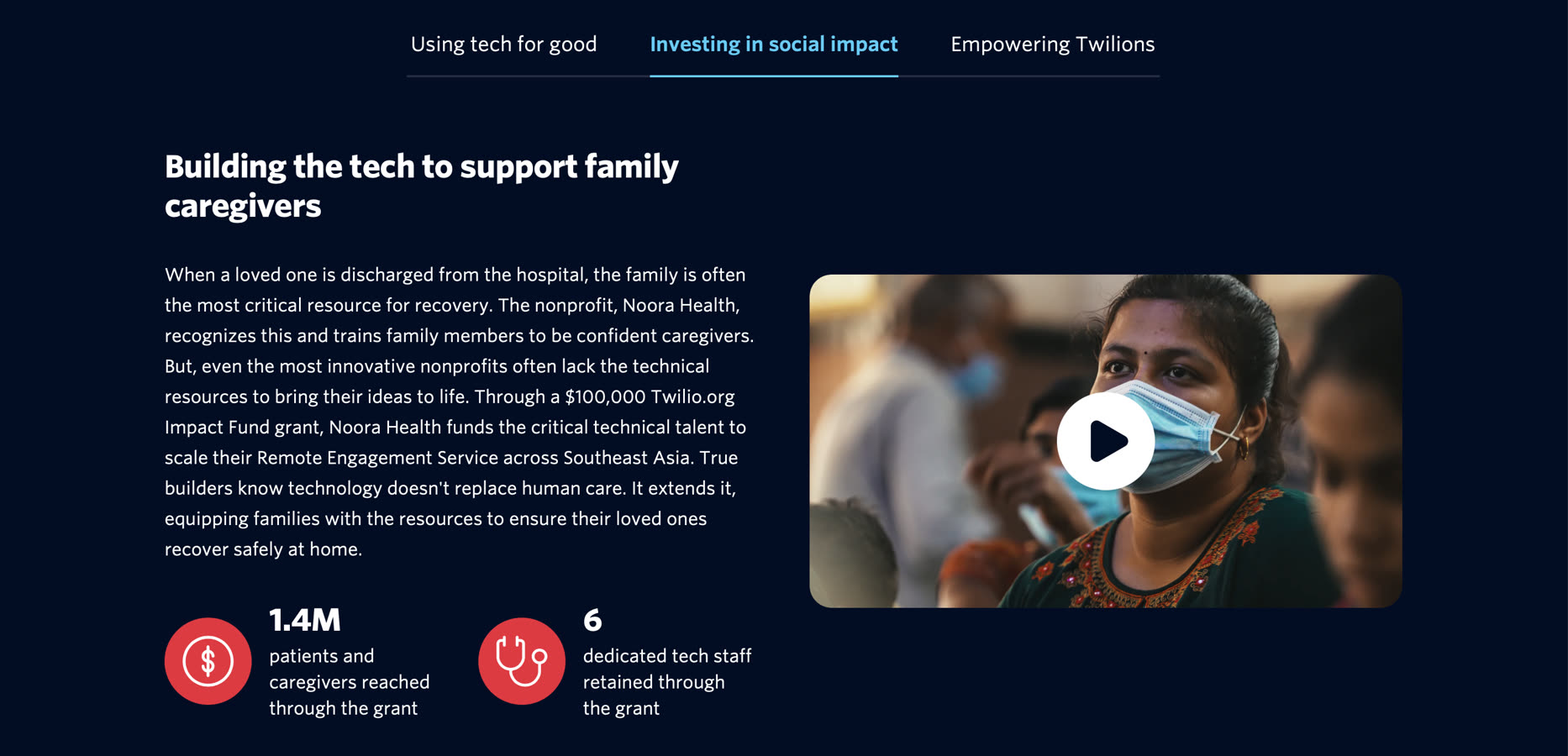 Twilio.org — Noora Health · India